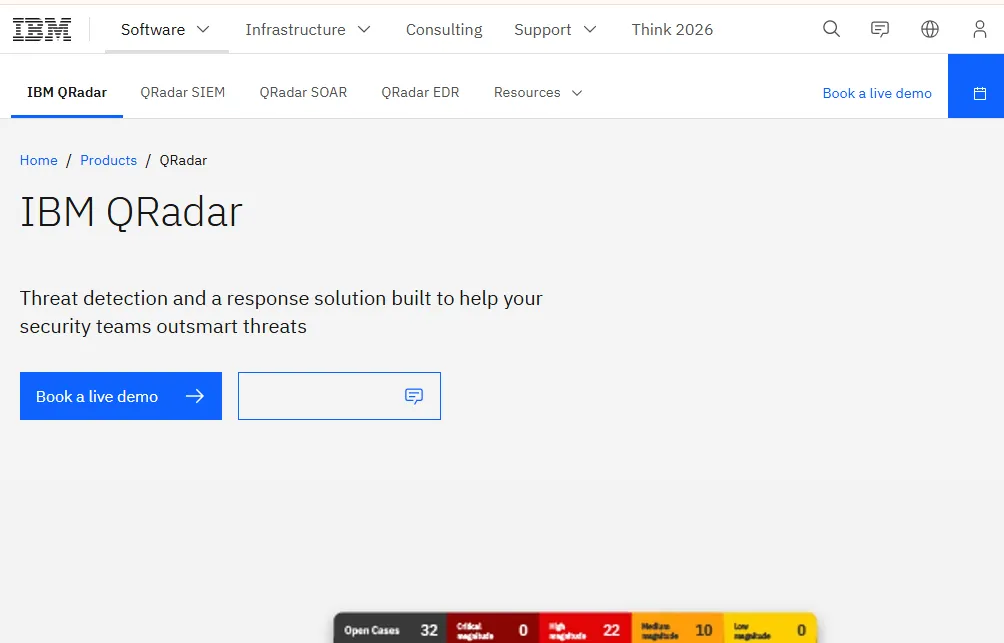  IBM QRadar 
