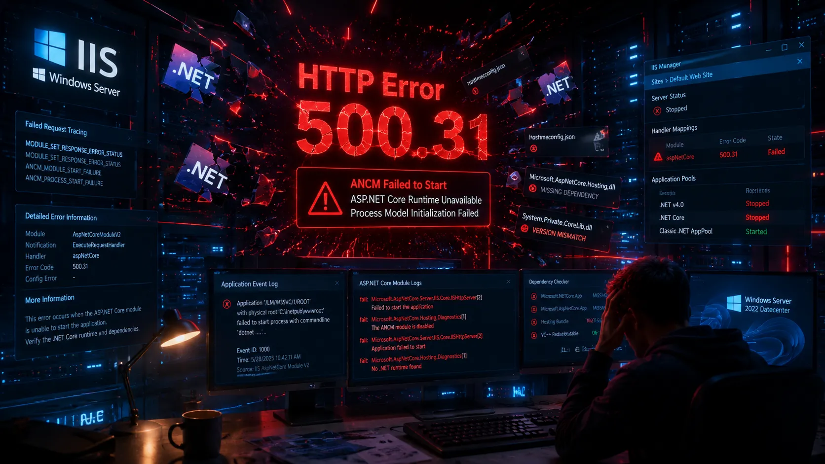 Solved: Fix HTTP Error 500.31 ASP.NET Core Runtime (2026)