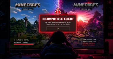 Failed to Connect to Server Incompatible Client Minecraft Fixes